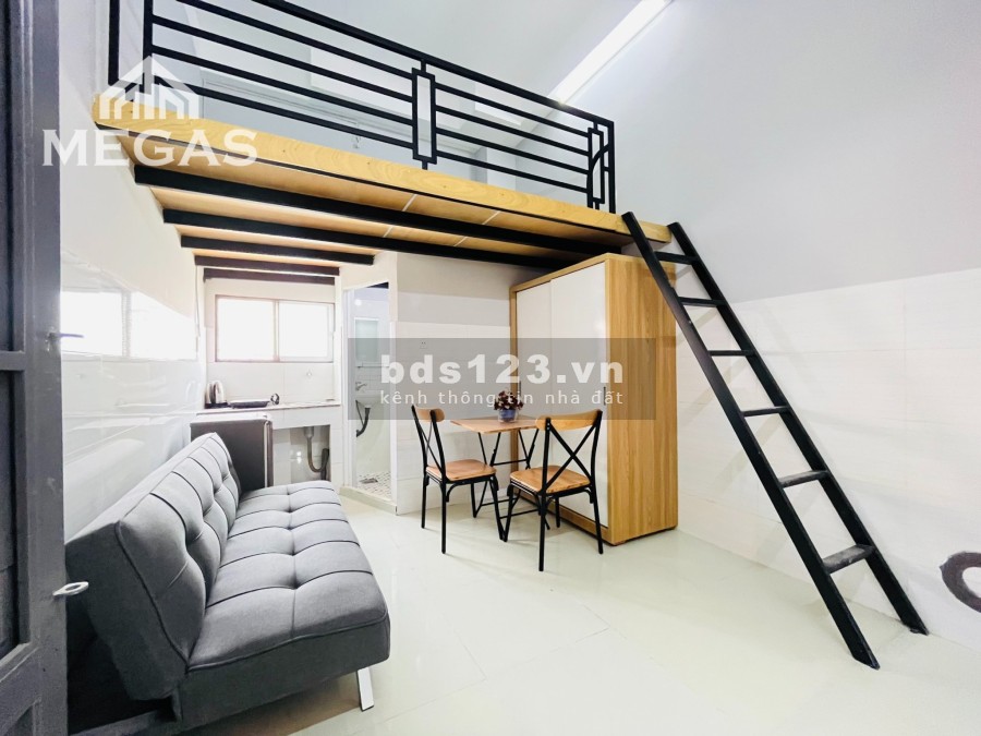 Phòng trọ gác cao Tân Bình cửa sổ thoáng nội thất bv Thống Nhất VX Lăng Cha Cả CV Hoàng Văn Thụ