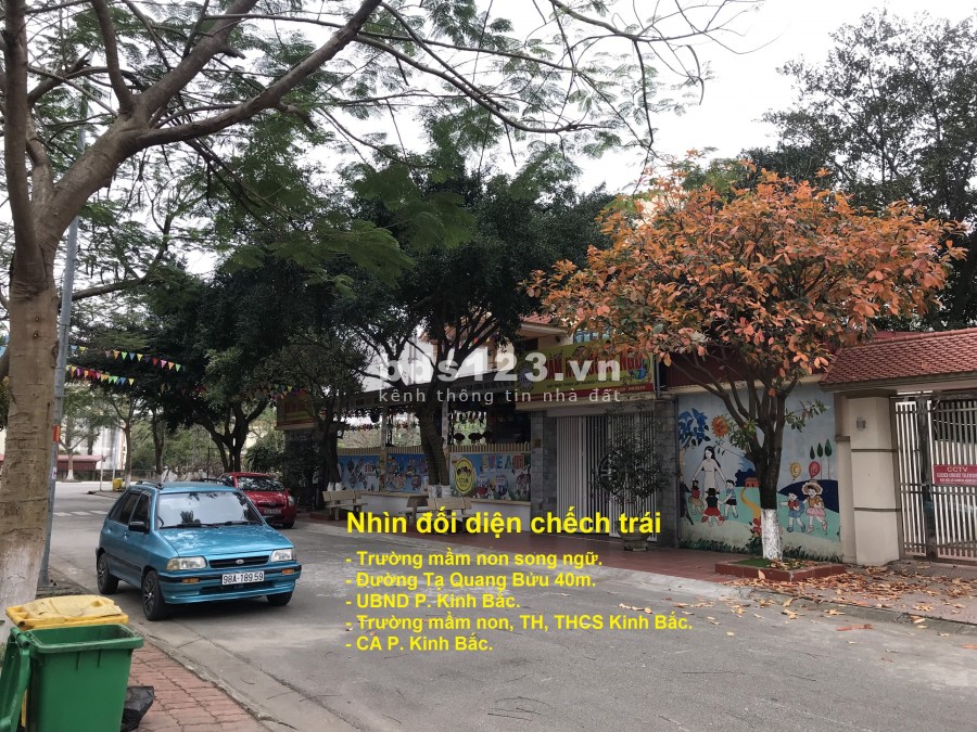Bán đất thổ cư trung tâm P. Kinh Bắc, TP. Bắc Ninh dt 80m2, giá 6.3x tỷ khu dân cư văn hóa cao