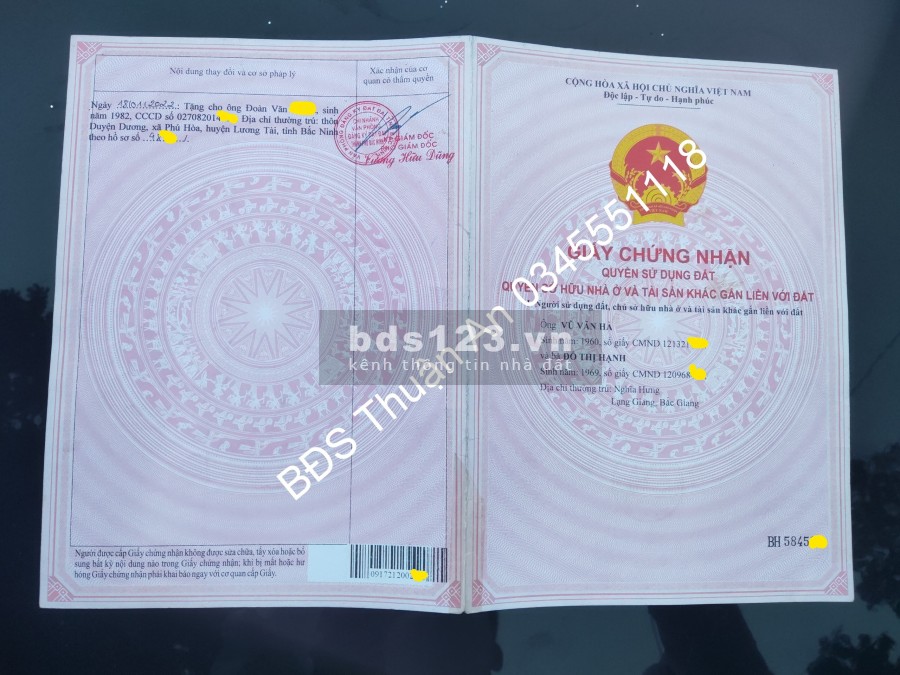 Bán đất thổ cư trung tâm P. Kinh Bắc, TP. Bắc Ninh dt 80m2, giá 6.3x tỷ khu dân cư văn hóa cao