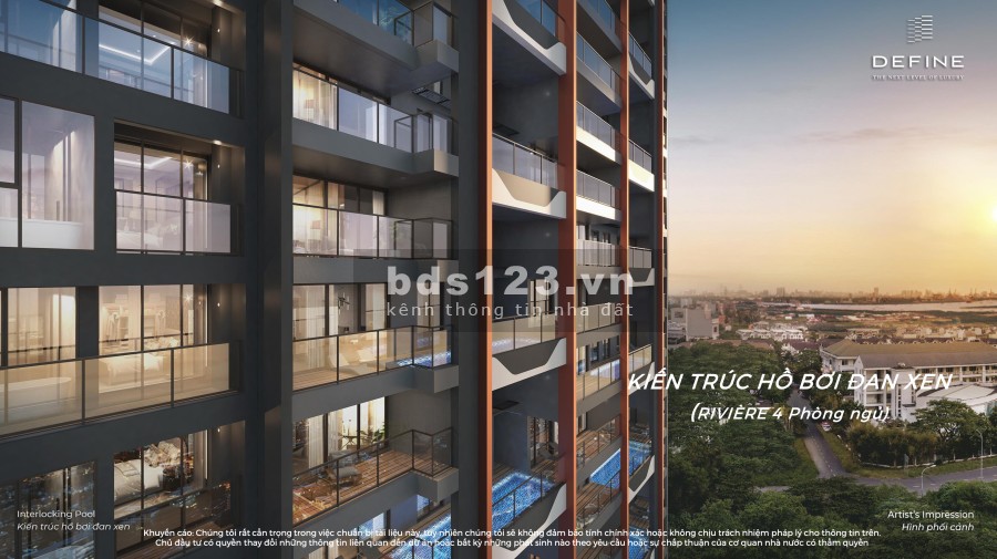 Chính Chủ Bán Căn Hộ Define Capital Land. 4BR, hồ bơi, thang máy riêng. DT 326m2 Căn góc tầng cao.