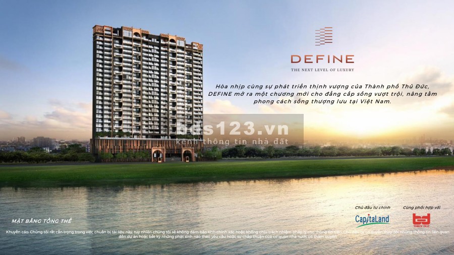 Chính Chủ Bán Căn Hộ Define Capital Land. 4BR, hồ bơi, thang máy riêng. DT 326m2 Căn góc tầng cao.