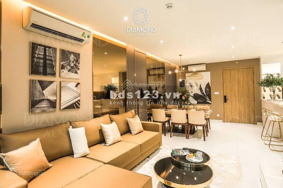 Căn hộ 2PN và 3PN Diamond Alnata giá tốt, chỉ 4.2 tỷ/căn, rẻ nhất thị trường