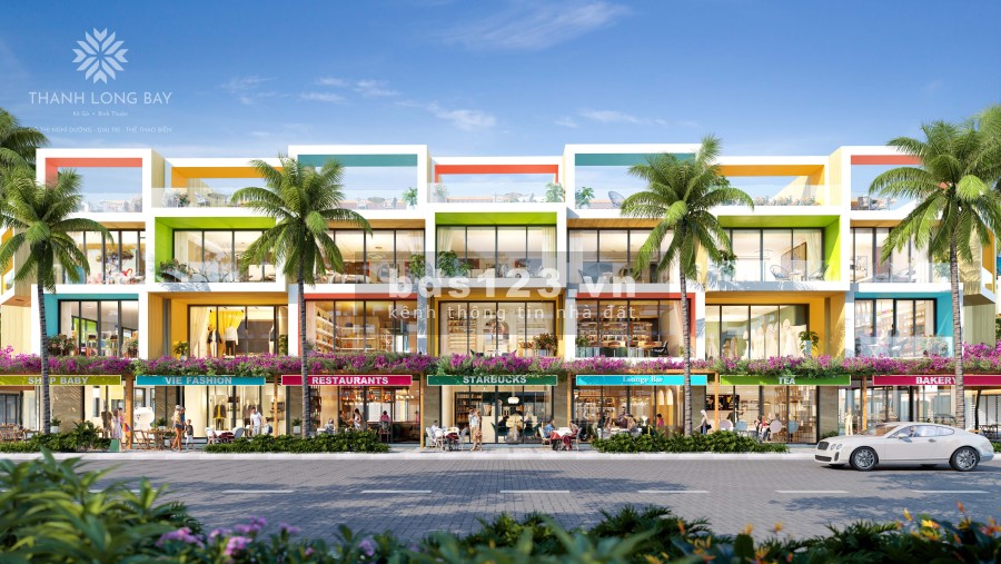 Chỉ từ 2 tỷ (25%) sở hữu nhà phố biển, phân khúc cao cấp nhất trong khu Thanh Long bay