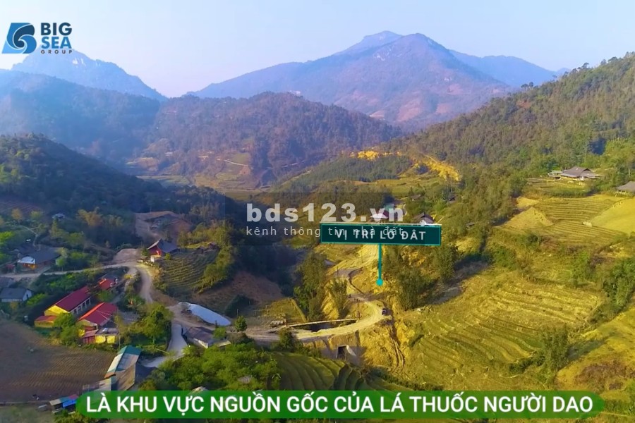 Bán Lô Đất Tả Phìn - Sapa, thuộc khu lá thuốc người Dao, đón đầu sóng quy hoạch. Giá chỉ 2tr/m2