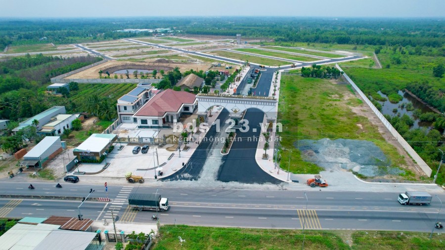 Đất nền Sổ hồng riêng khu vực Đức Hoà đối diện KCN IDICO 800Ha sổ từng nền, lh 0921875124