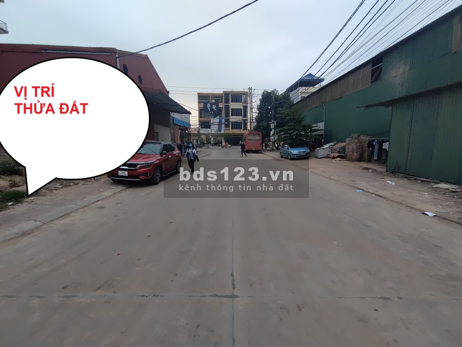 Bán thửa đất diện tích 95m2 trung tâm Khu Lãm Làng, P. Vân Dương, TP. Bắc Ninh.