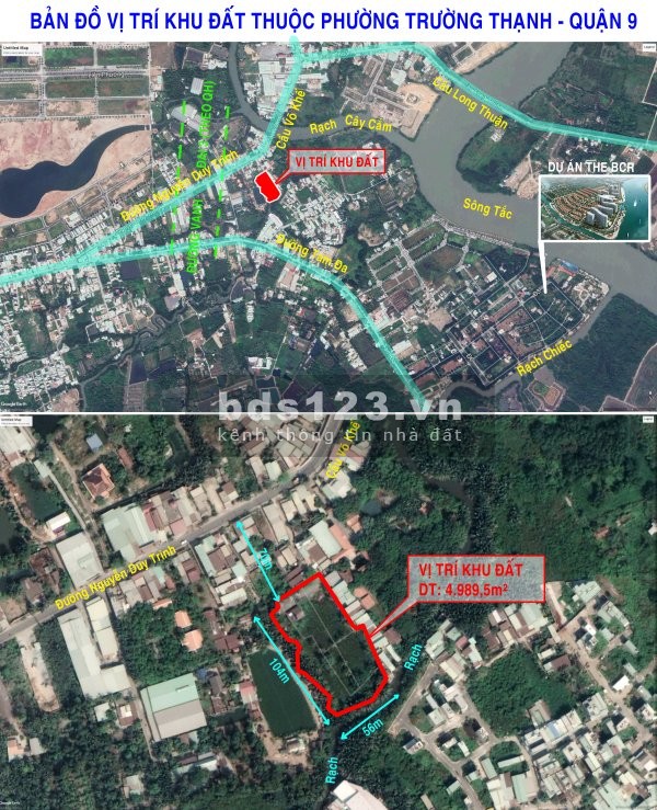 Bán đất vườn có thổ Nguyễn Duy Trinh, phường Trường Thạnh, Quận 9 chỉ 10 triệu/m2