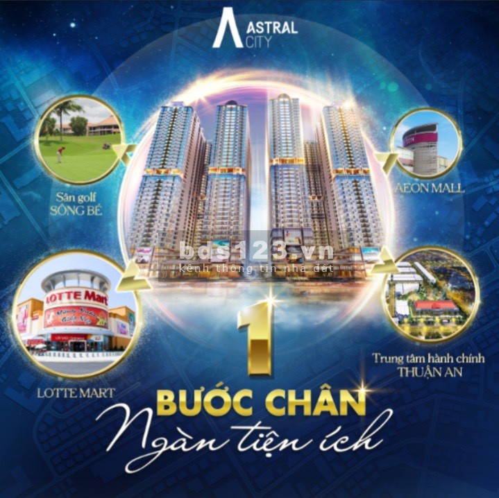 Thanh toán 600 triệu chiết khấu ngay 200 triệu sở hữu căn hộ cao cấp bậc nhất Thuận An