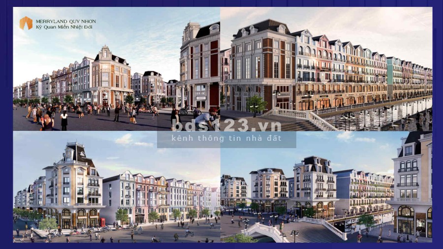 Suất nội bộ giá trực tiếp chủ đầu tư chỉ từ 15 tỷ có ngay căn 2 mặt tiền Merry Land Quy Nhơn
