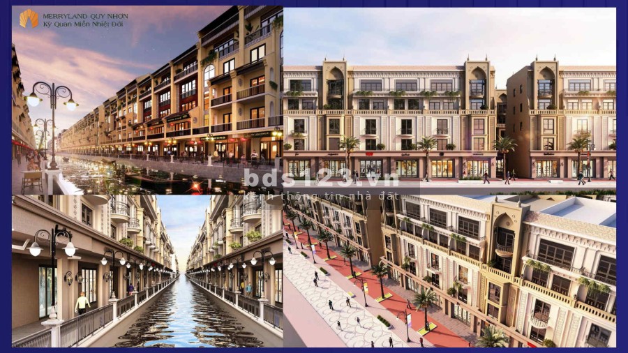 Suất nội bộ giá trực tiếp chủ đầu tư chỉ từ 15 tỷ có ngay căn 2 mặt tiền Merry Land Quy Nhơn