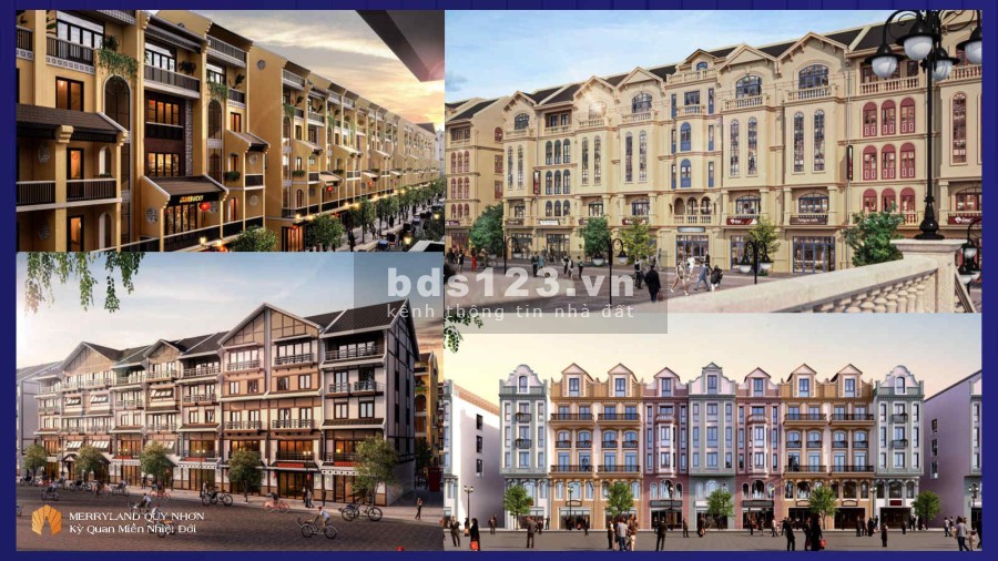 Suất nội bộ giá trực tiếp chủ đầu tư chỉ từ 15 tỷ có ngay căn 2 mặt tiền Merry Land Quy Nhơn