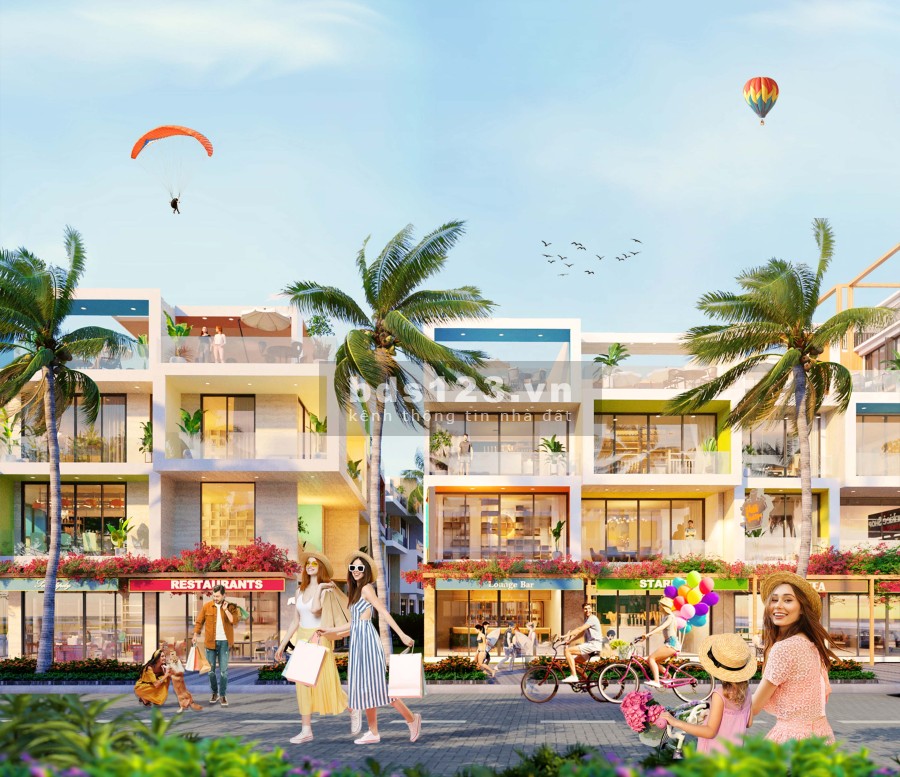 Miễn phí tham quan nhà phố thương mại biển 2 mặt tiền The Sea sở hữu lâu dài chiết khấu 17%