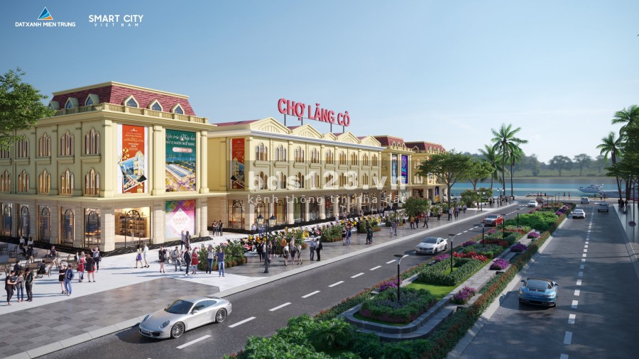 Chợ Lăng Cô Huế - Dự án tiềm năng mang lại giá trị lớn cho cư dân kinh doanh, nhà đầu tư