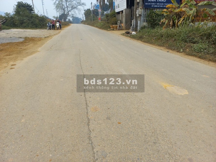 Bán nhanh 1000m2 trục đường chính Bãi Dài Tiến Xuân Thạch Thất cách đại lộ Thăng Long kéo dài 200m