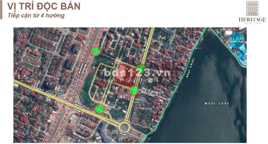 Dự án siêu đẳng cấp dành riêng cho người đẳng cấp Heritage West Lake Lạc Long Quân Tây Hồ