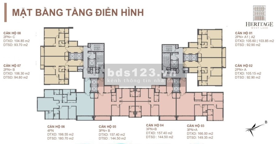 Dự án siêu đẳng cấp dành riêng cho người đẳng cấp Heritage West Lake Lạc Long Quân Tây Hồ