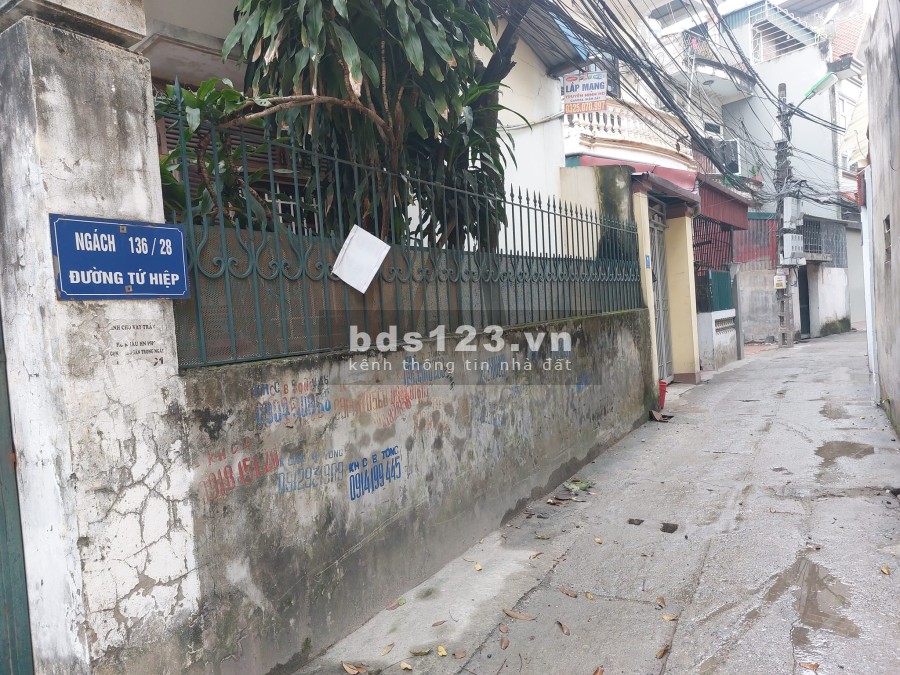 Bán Đất Tứ Hiệp, mảnh đất số 1 còn sót lại, diện tích sử dụng 70m2, giá bán 3.9 tỉ