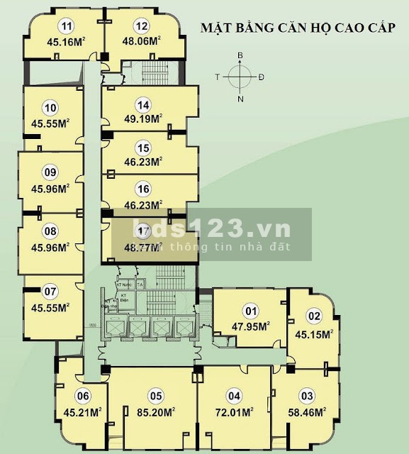 Chính chủ bán gấp căn hộ 1PN KĐT Nghĩa Đô - Bắc Từ Liêm, nội thất cơ bản, giá 1.x tỷ, LH 0944596256