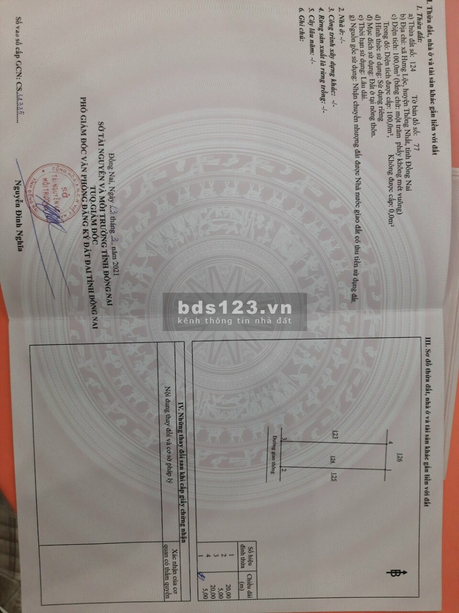 Bán đất gần Sân bay Long Thành, giá rẻ nhất 840 triệu, đầy đủ thổ cư, pháp lý chuẩn