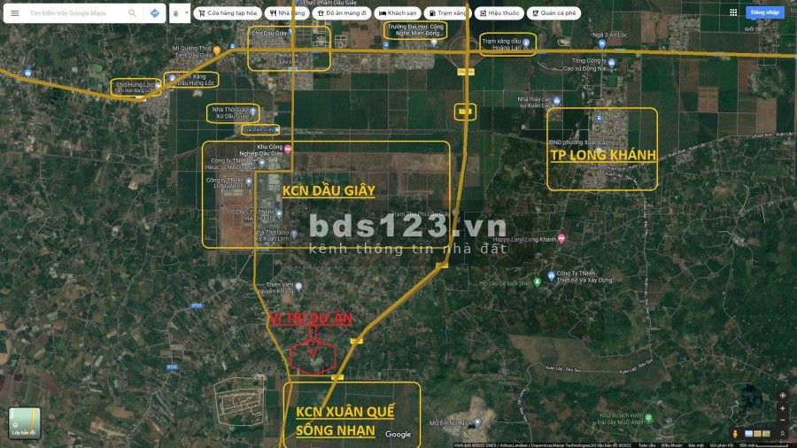 Bán đất gần Sân bay Long Thành, giá rẻ nhất 840 triệu, đầy đủ thổ cư, pháp lý chuẩn