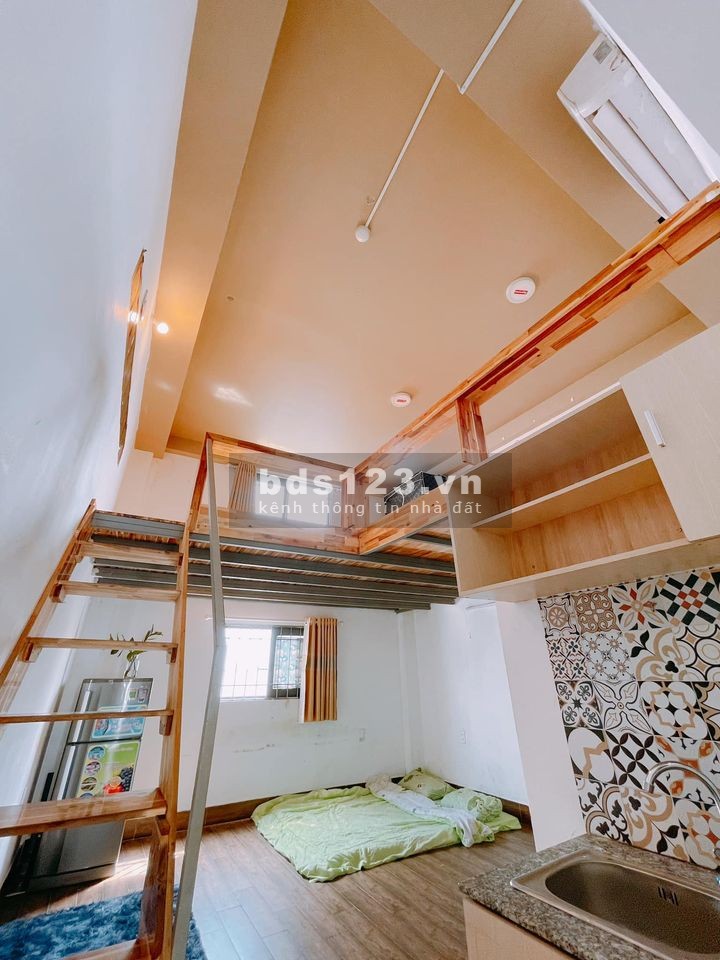 Phòng Gác Lửng Tân Bình sẵn nội thất gần ĐH Văn Hiến ở liền giá rẻ sinh viên