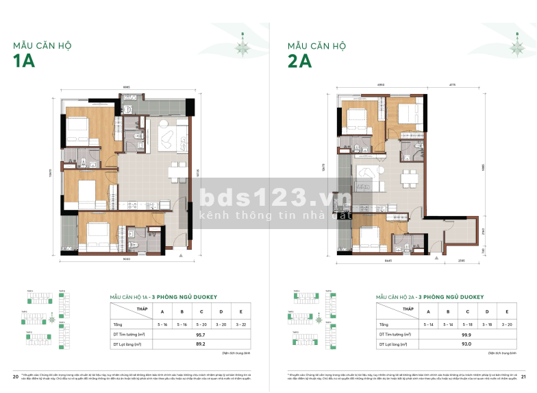 Căn hộ 2 ban công 3 pn cc MT Eastmark City số lượng giới hạn, chiết khấu đến 5%, giá tốt