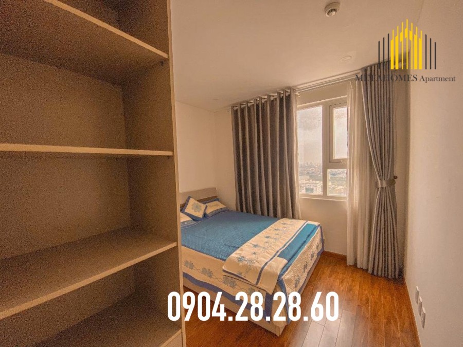 Cho thuê căn hộ 61m2 SHP Plaza Hải Phòng, 2p ngủ, Full nội thất cao cấp liên hệ 0904282860