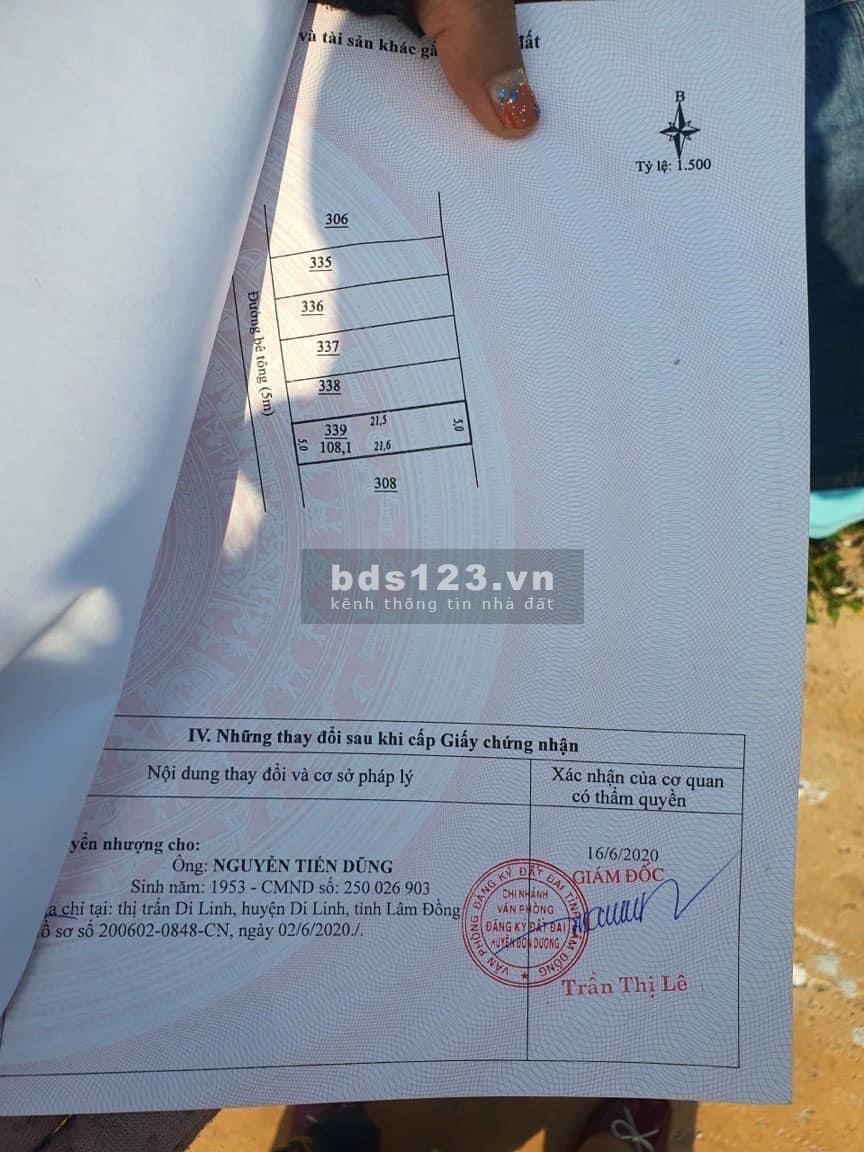 Cần ra đi lô đất chính chủ tại Đạ Ròn Đơn Dương Lâm Đồng giá 795 triệu, lh 0943849590