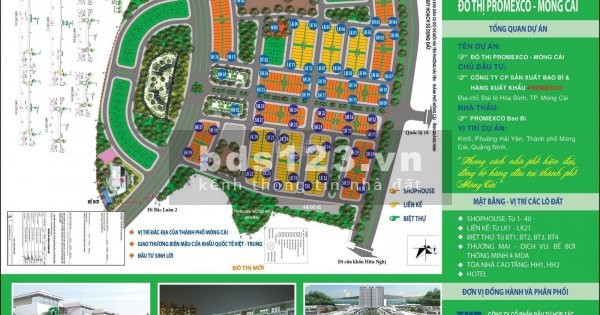 Chuyển nhượng đất nền Móng Cái ,dự án Promexco liên hệ 0968129240 pháp lý chính chủ
