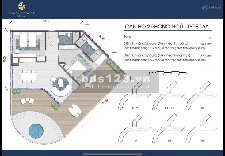Bán Căn Hộ Nghỉ Dưỡng Chuẩn 5 Sao 2.7 Tỷ Tại Charm Resort Hồ Tràm- Bà Rịa Vũng Tàu