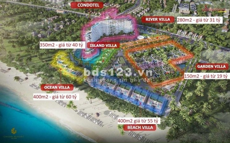 Bán Căn Hộ Nghỉ Dưỡng Chuẩn 5 Sao 2.7 Tỷ Tại Charm Resort Hồ Tràm- Bà Rịa Vũng Tàu