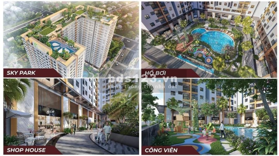 Chỉ 26tr/m2 căn hộ ngay gần vòng xoay An Phú Thuận An Bình Dương