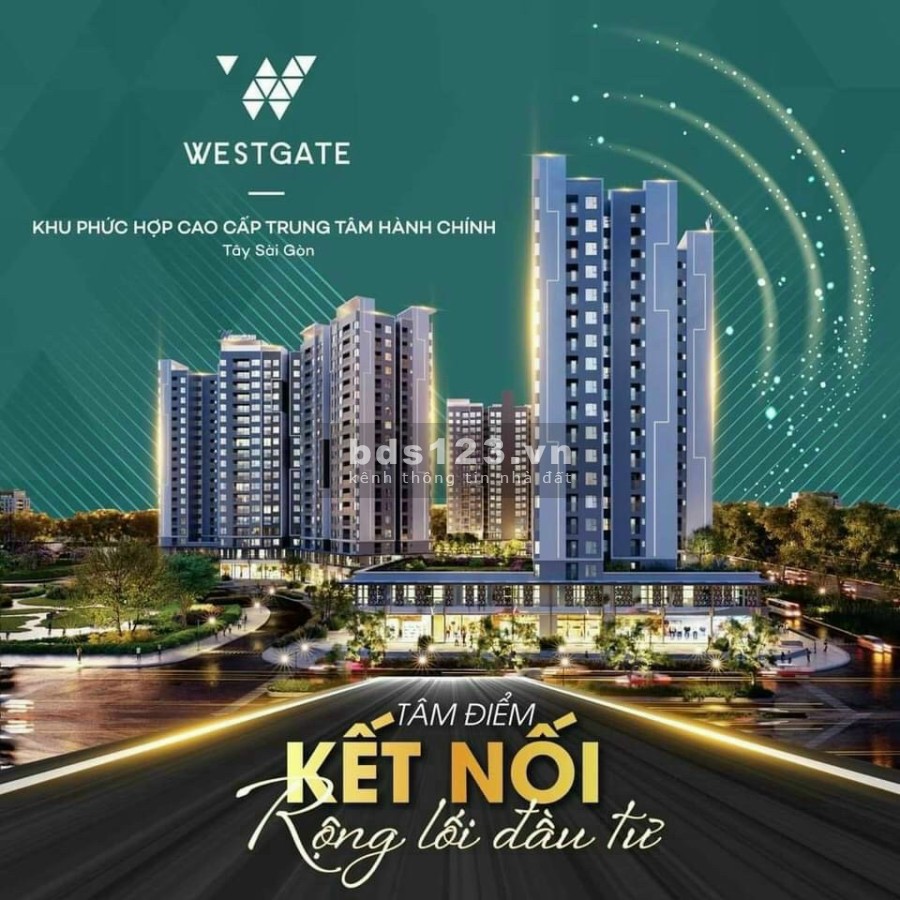 Bán căn hộ West Gate trung tâm hành chính Bình Chánh, thành phố Hồ Chí Minh, thanh toán linh hoạt