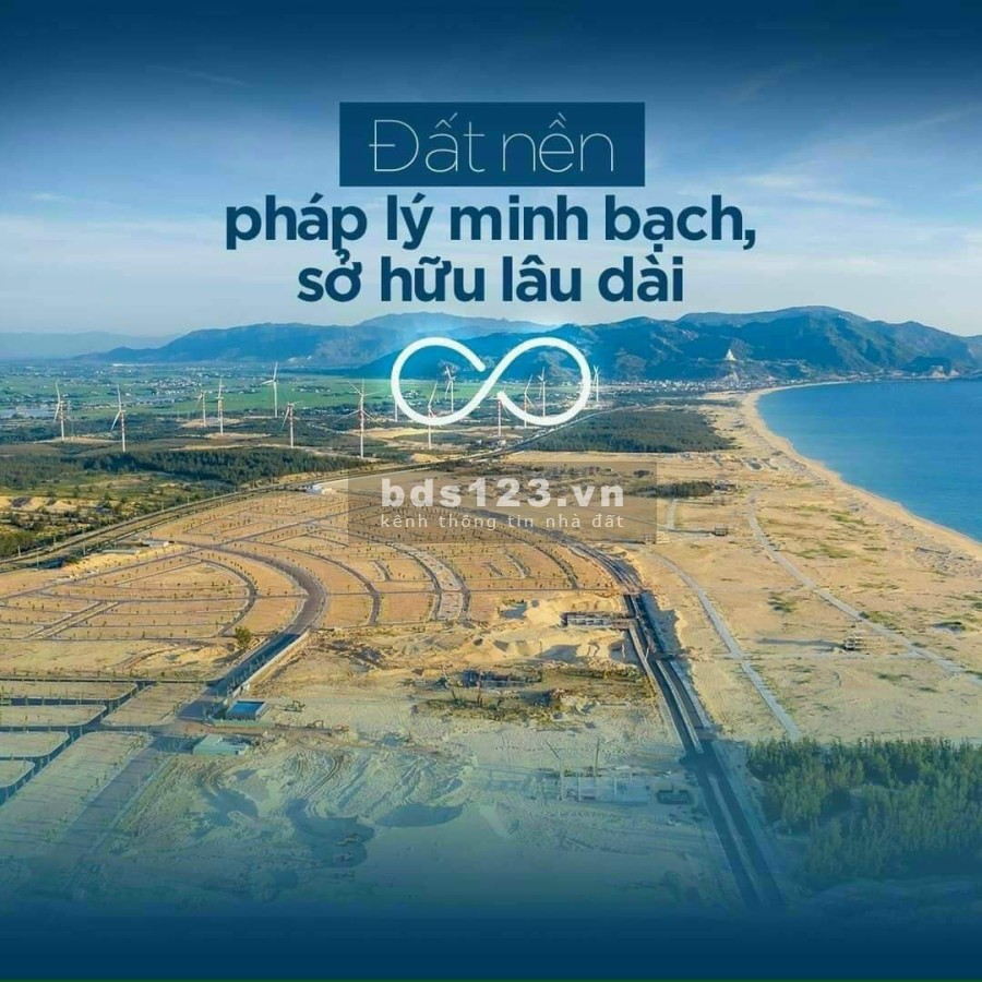 Bán đất nền ven biển, sổ hồng cực đẹp dự án Nhơn Hội New City, pháp lý chính chủ, giá tốt