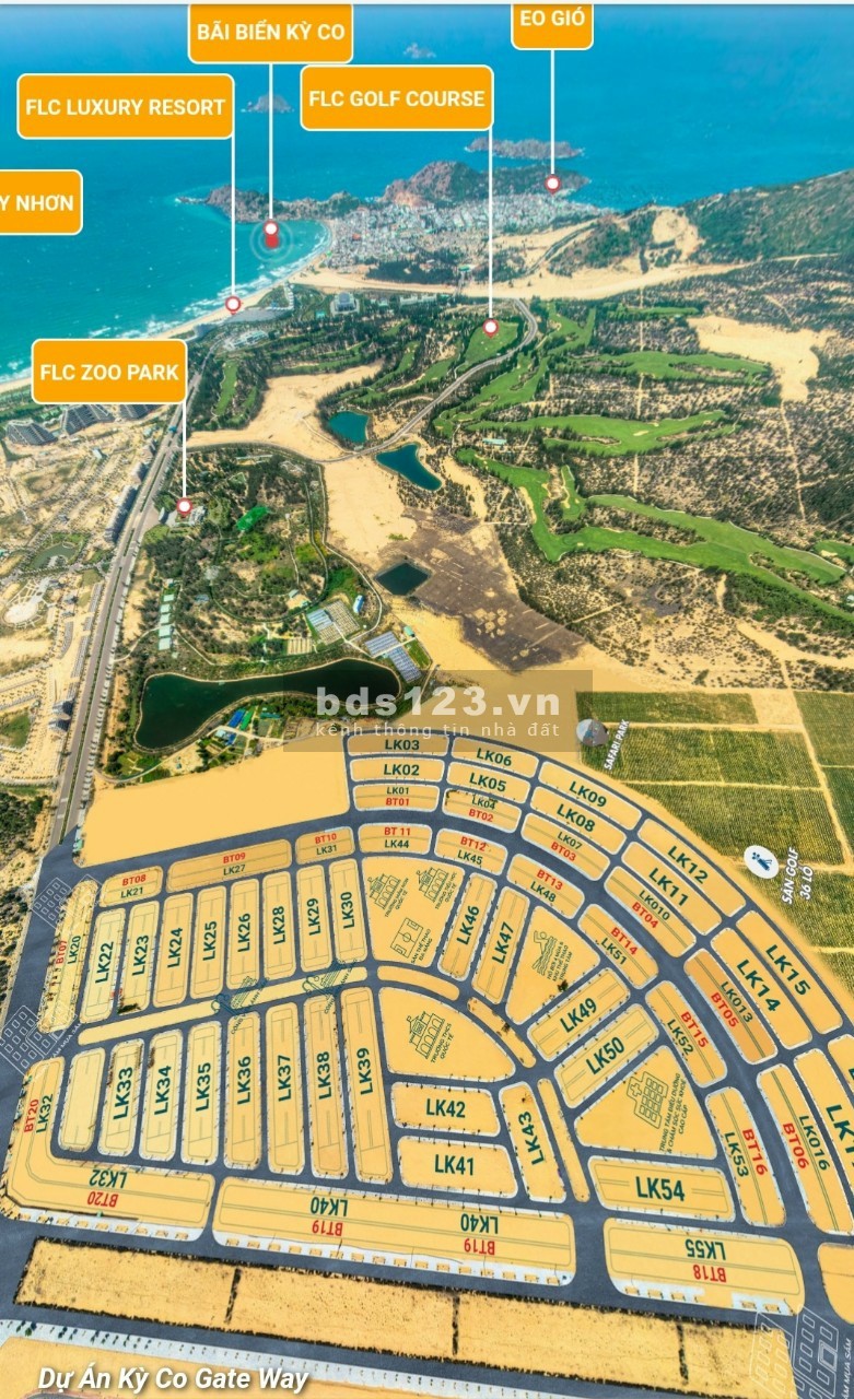 Bán đất nền ven biển, sổ hồng cực đẹp dự án Nhơn Hội New City, pháp lý chính chủ, giá tốt