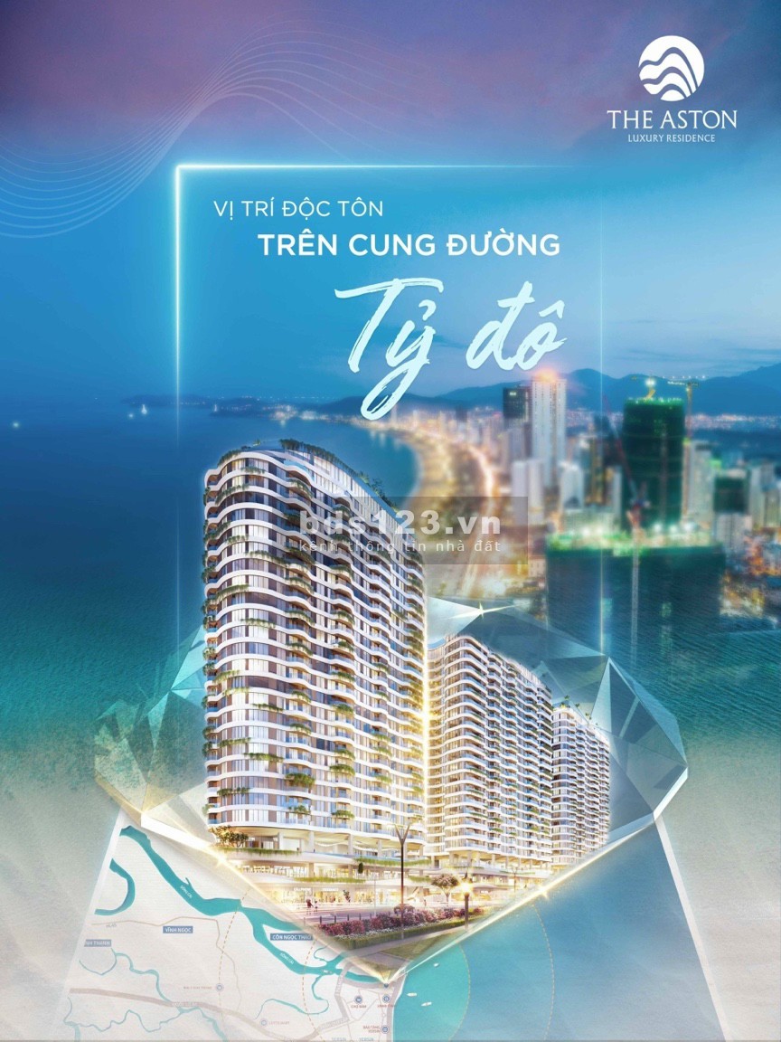 Căn hộ The Aston Luxury Residence ven biển sổ hồng đẳng cấp Nha Trang, pháp lý đủ
