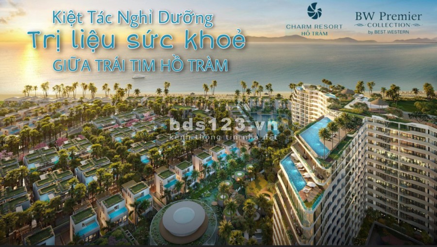 Bán Căn Hộ Nghỉ Dưỡng Chuẩn 5 Sao 2.7 Tỷ Tại Charm Resort Hồ Tràm- Bà Rịa Vũng Tàu