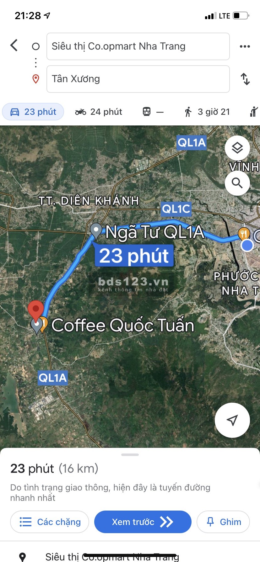 Bán đất full thổ Suối Cát, Cam Lâm giá bán chỉ 1,4 tỷ diện tích 231m2 chiều ngang 8,5m