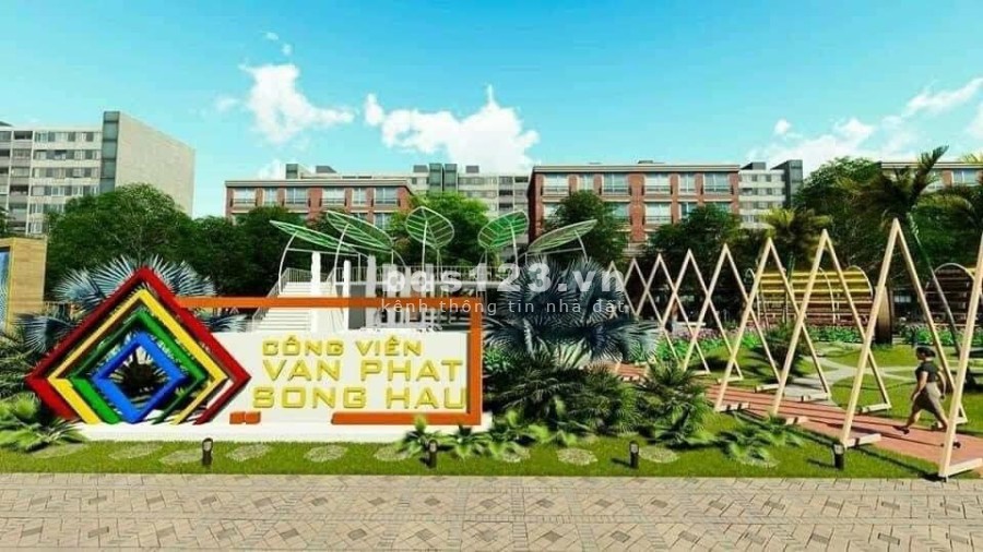 Do có việc gấp cần bán rẻ 1 nền vị trí siêu đẹp tại khu Vạn Phát Sông Hậu, pháp lý chính chủ
