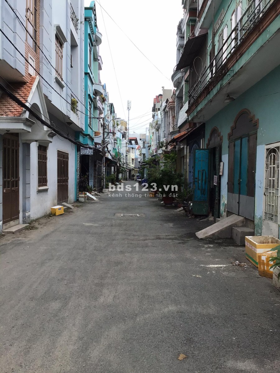 Nhà hẻm xe hơi đỗ cửa hẻm thông ngang 5mx12m, 4 tầng đúc, sổ vuông đẹp hoàn công, giá 6.57 tỷ
