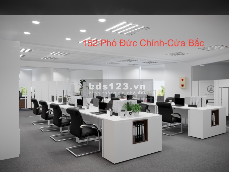 BQL tòa nhà VP 12 tầng ngã tư Cửa Bắc 152 Phó Đức Chính cho thuê các diện tích 75m2 - 85m2 - 125m2