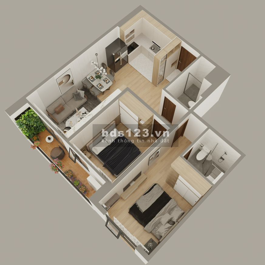 Chung cư cao cấp giá tốt nhất Việt Hưng, Long Biên DT 72m2, chỉ 2.2 tỷ