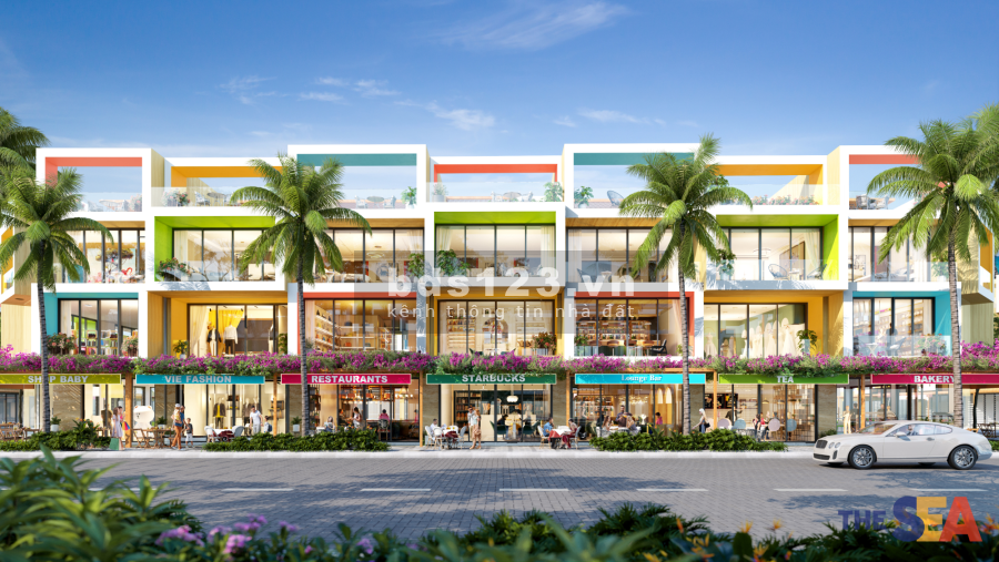 Shophouse biển 2 Mặt tiền Sở hữu LÂU DÀI kinh doanh 24h/7 pháp lý bàn giao đầy đủ, lhcc