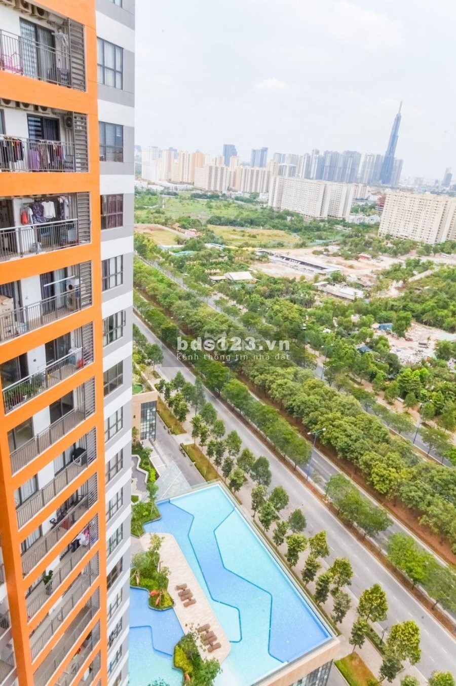 Căn hộ vừa cao cấp view đẹp vô cùng chỉ có tại The Sun Avenue giá cho thuê chỉ 18 triệu/tháng