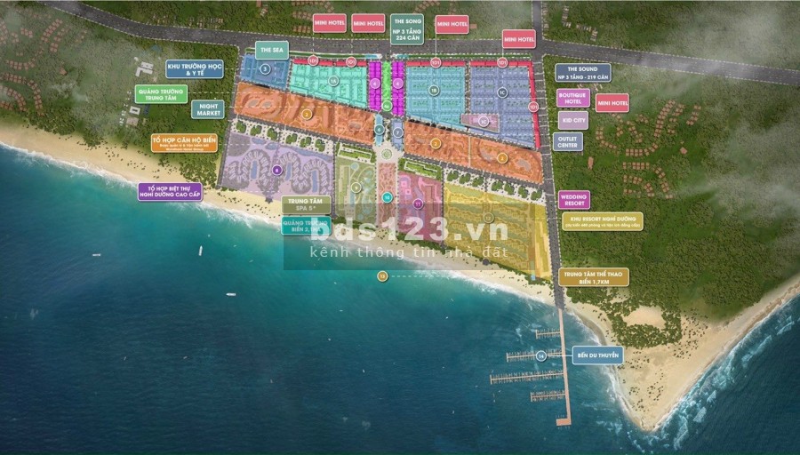 Chỉ 7 tỷ sở hữu lâu dài Shophouse 2 mặt tiền Thanh Long Bay - Phan Thiết