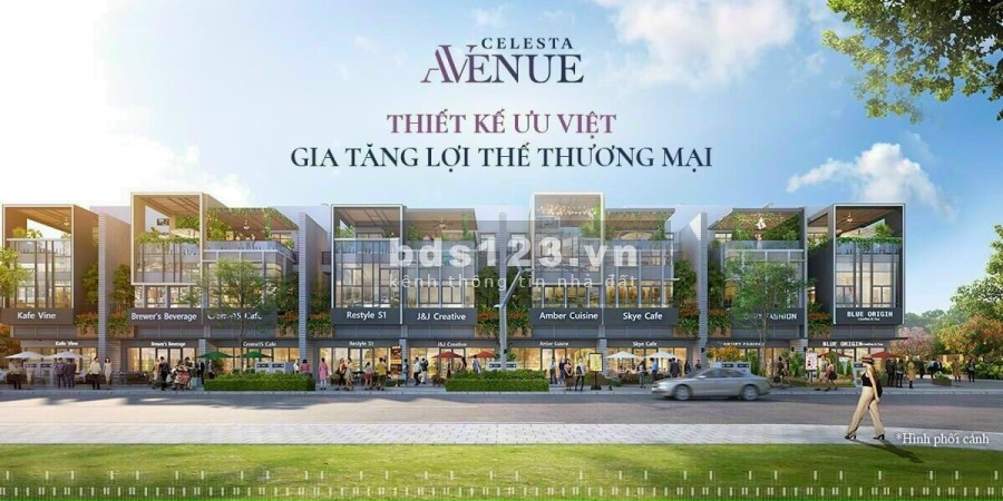 Còn duy nhất 2 Suất nội bộ Shophouse Celesta Evenue Mặt Tiền Nguyễn Hữu Thọ Chiết khấu 2% 0938991885