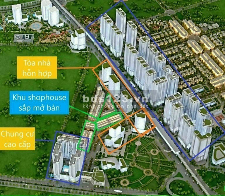 Bán shop mặt phố Hà Nội mặt đường Quốc Lộ 32, đối diện chung cư đường chính, lh 0971159191