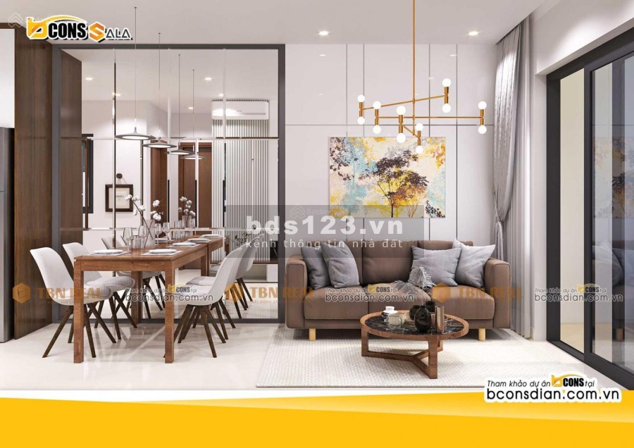 Căn hộ 45-60m2 2 pn quá ưu đãi chỉ từ 1.3 tỷ, chiết khấu cao lên tới 6.1%, lh 0707231945