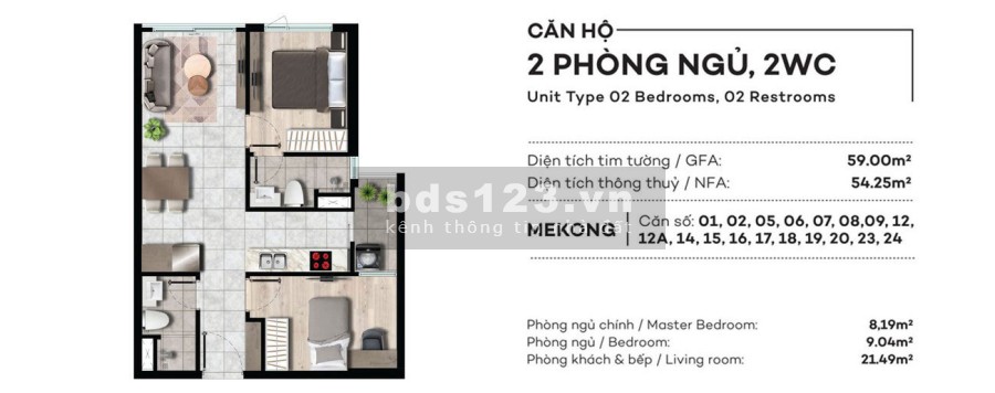 Chỉ 480 triệu đến khi nhận nhà căn hộ West Gate trung tâm hành chính Tây Sài Gòn, ck booking 0.5%