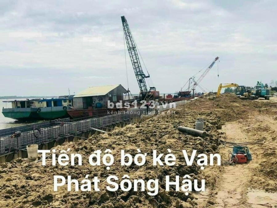 Bán đất nền gần công viên khu Vạn Phát Sông Hậu giá đầu tư sinh lời 790 triệu, lhcc